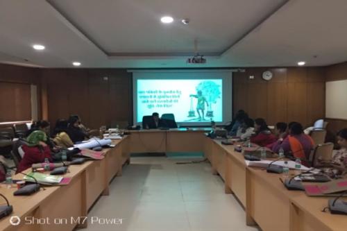 Workshop on Strengthening the Counseling Skills of the CCIs Staff Conducted on 29th November, 2018